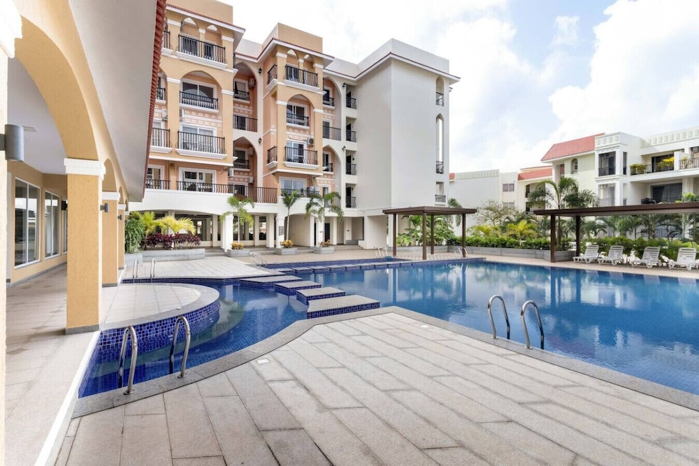 1BR in North Goa Pool Gym Clubhouse Access