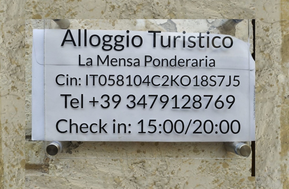 La Mensa Ponderaria