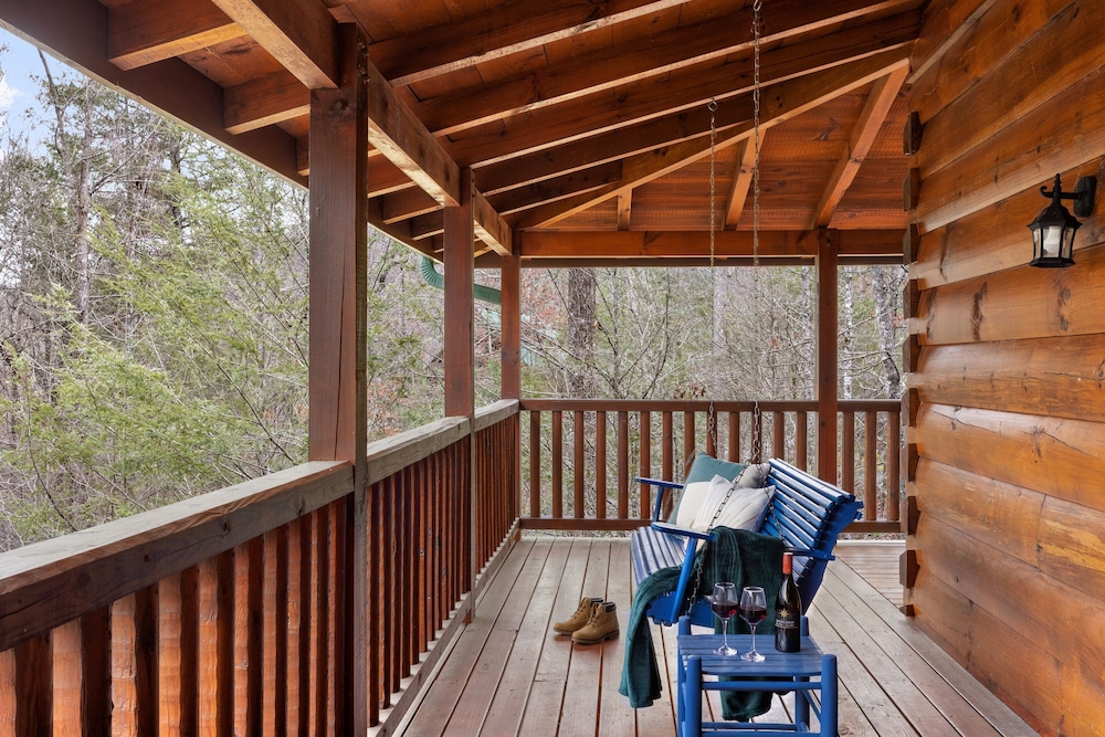 Yesteryear Hot Tub 360 Deck and Game Room Redesigned Cabin Easy Access