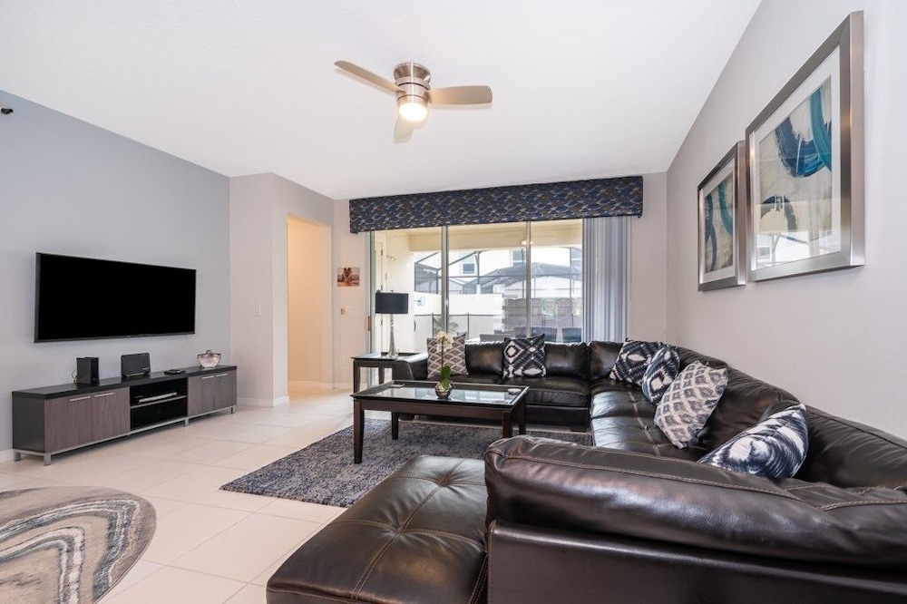 New! Modern Townhome Near Disney! Splash Pool, Resort W/waterpark-8206sa 3 Bedroom Townhouse