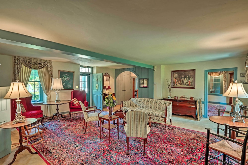 Pool & Courtyard: Timeless Home in Lansdale view 5