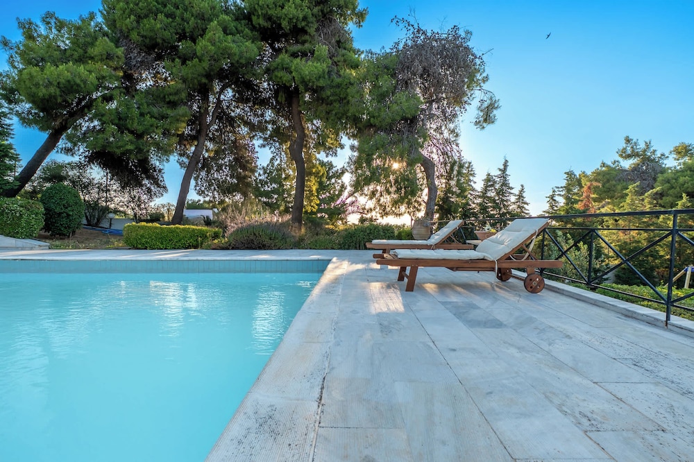 Seaview Villa Cleopatra - Private Pool Tennis