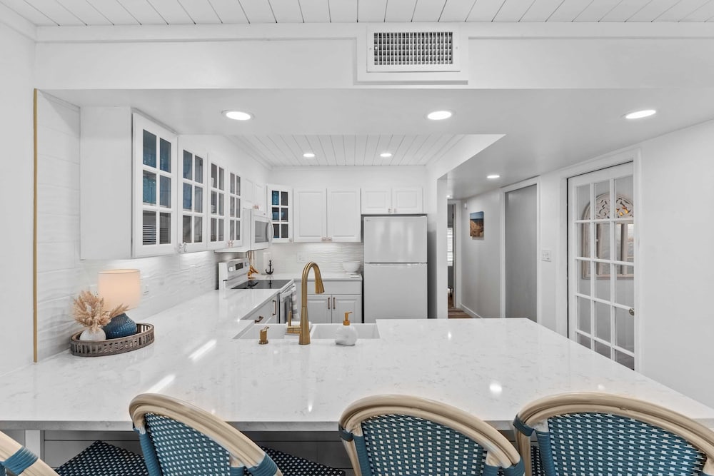 Beachfront Panama City Beach Stay With Gulf Views, Balconies, a King Suite, two Queens, and Twin Nook for 8 Guests The Shores Townhome by Avantstay