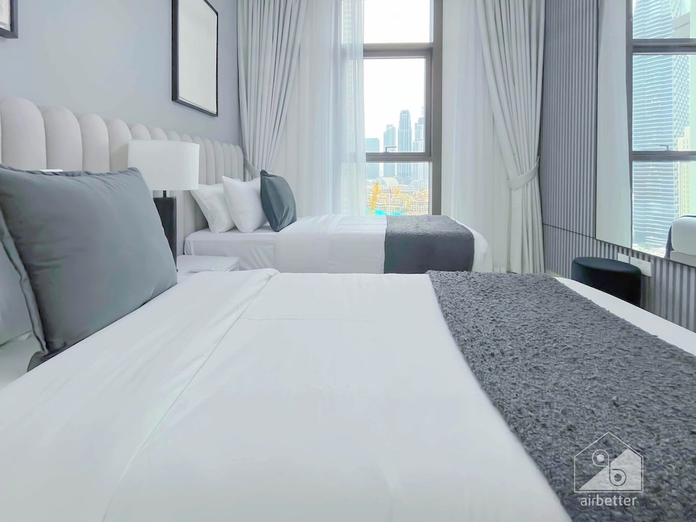 Burj Crown Luxury 3bedroom Balcony & View