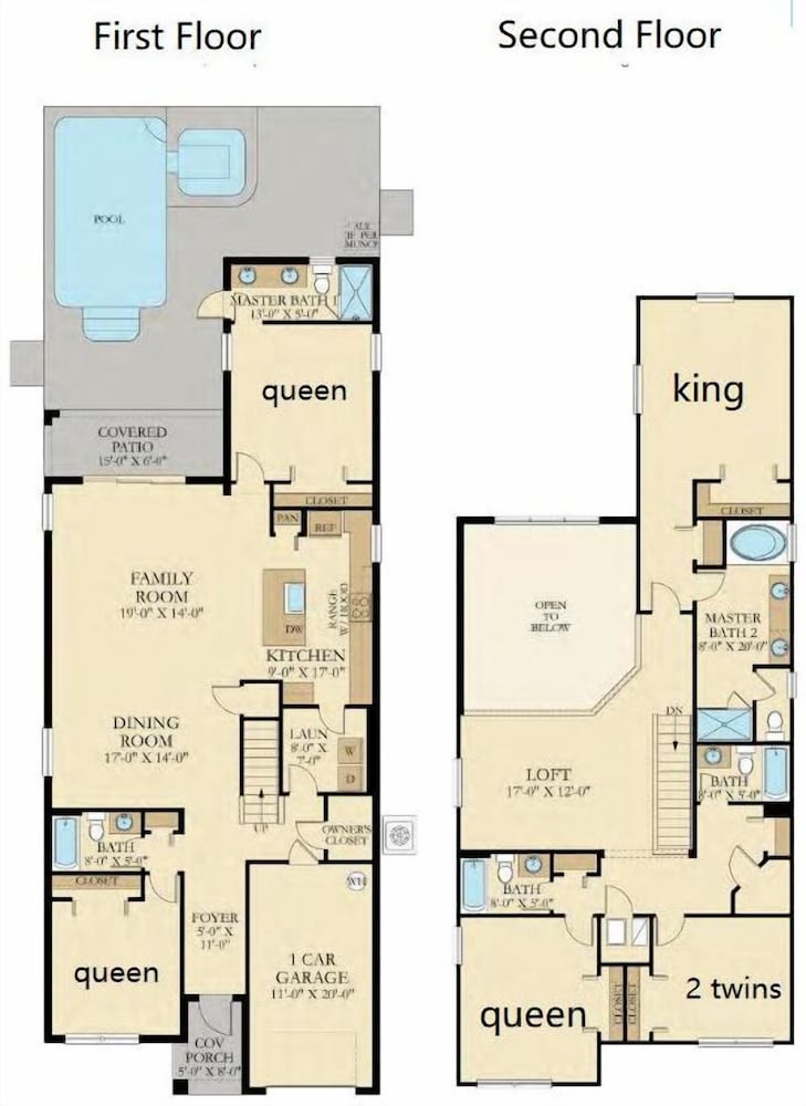 Championsgate 5br Lakeview Home Pool Spa Disney