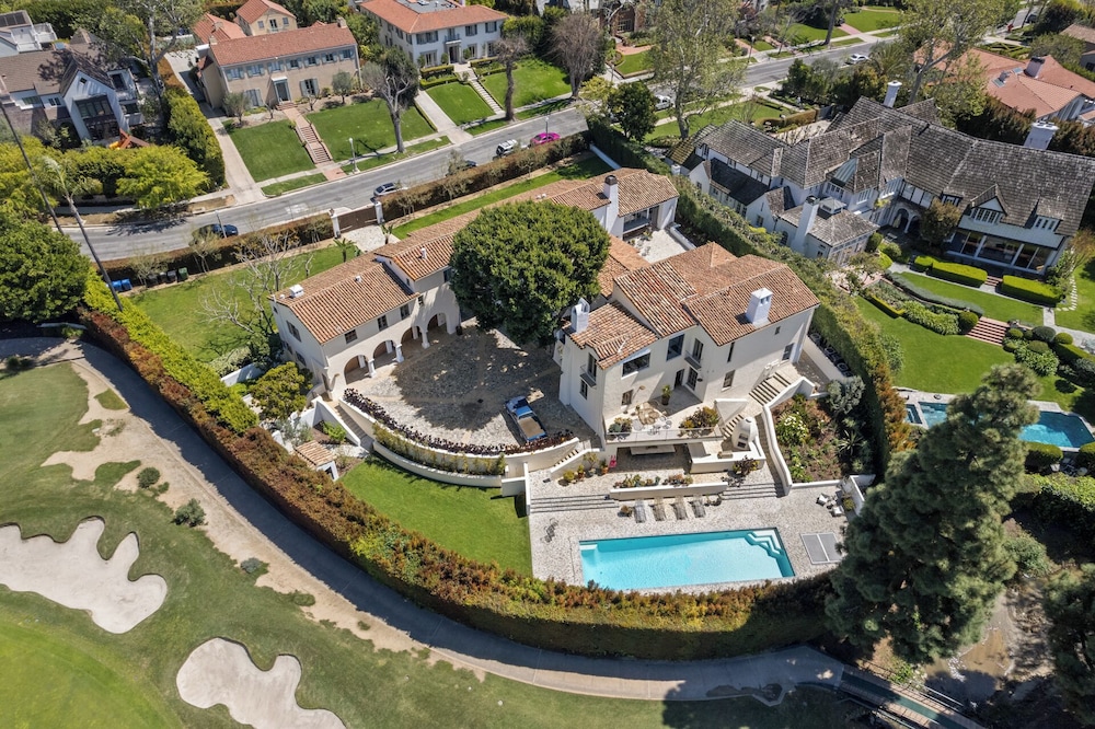 Howard Hughes Estate - Spanish Revival Gem w/ Pool, Wine Cellar & Guest House