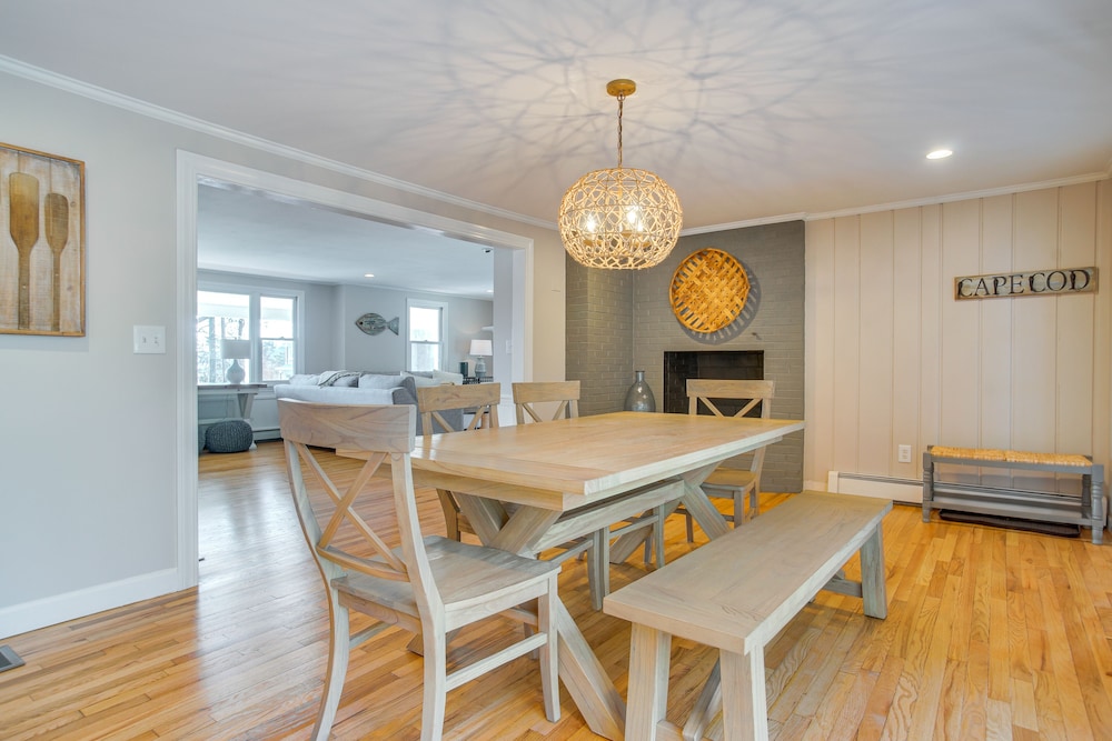 1 Mi to Beach: Cape Cod Family Home in Bourne!