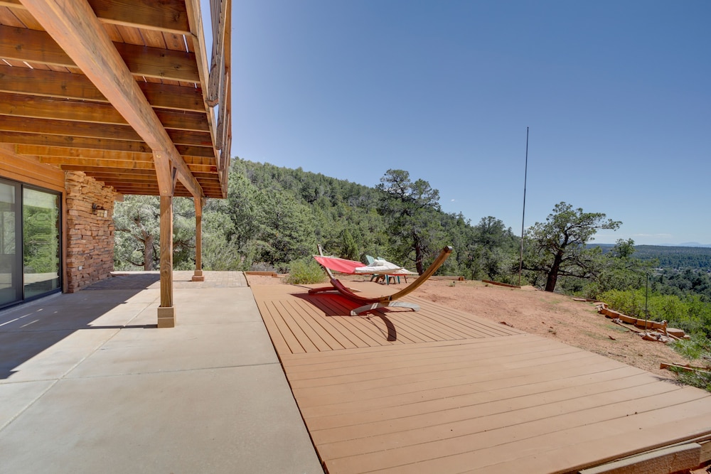 Cozy Pine Getaway w/ Fireplace  Mountain Views! - Property Image 5