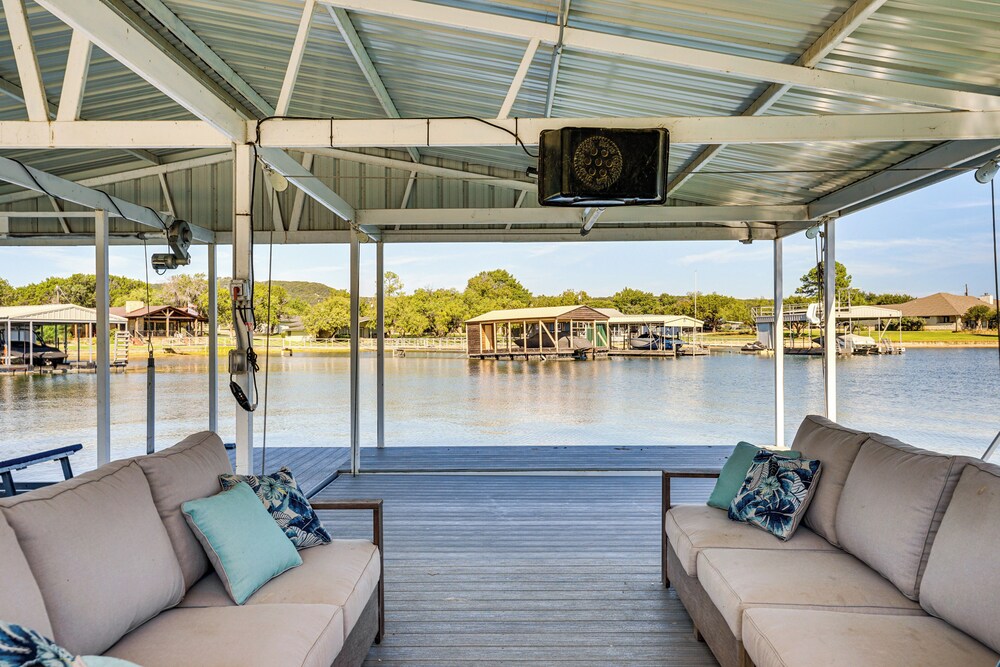 Lakefront Home w/ Private Dock in Graford!