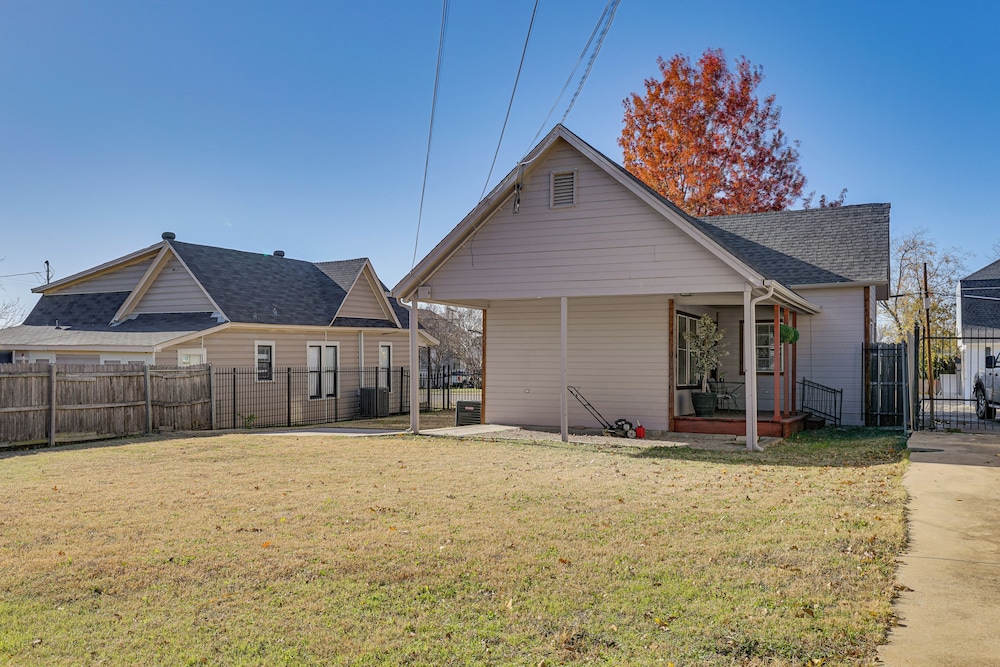 Walk to Shops: Centrally Located Fort Worth Home