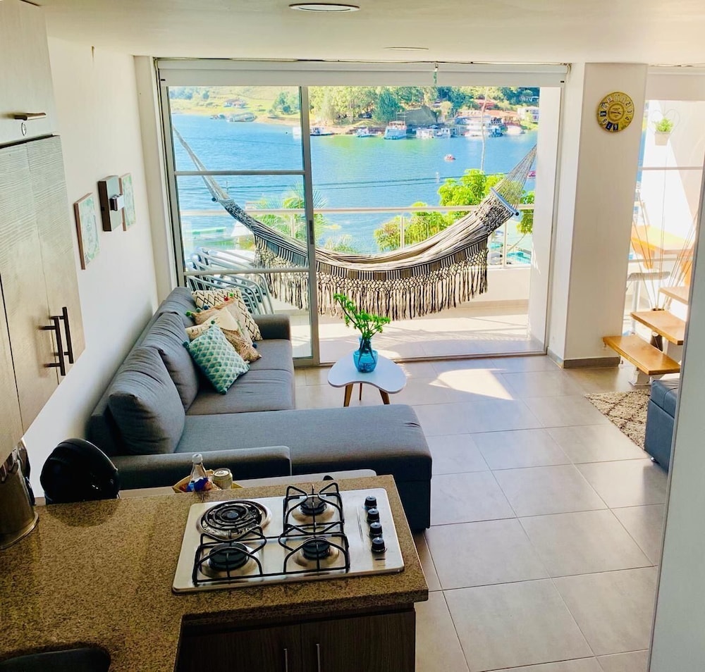 Guatape Lake view