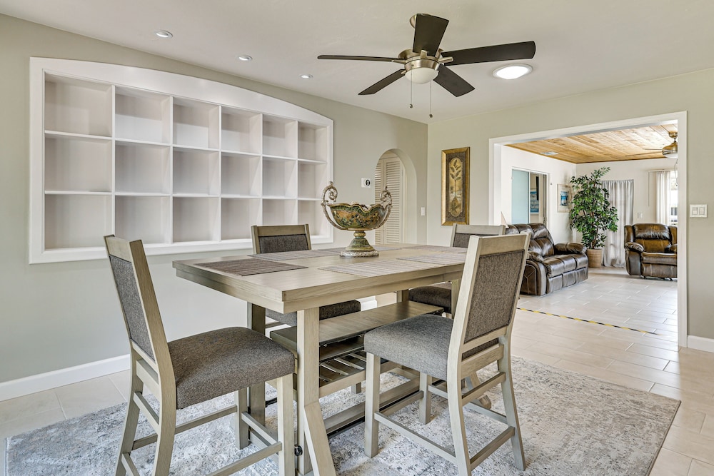 Waterfront Retreat w/ Boat Dock & Yard in Ft Myers