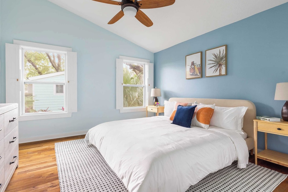 Beach Bungalow 1blck to Beach w/ Hot Tub & Game Room Haven Grove by Avantstay