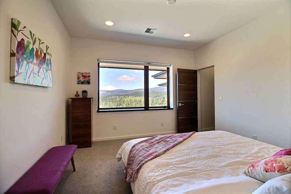 'pahto's Retreat' Luxe White Salmon Home: Hot Tub view 5