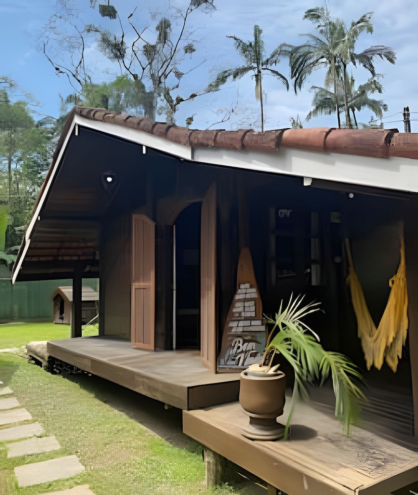 Linda casa na Praia de Cambury - SP - 4