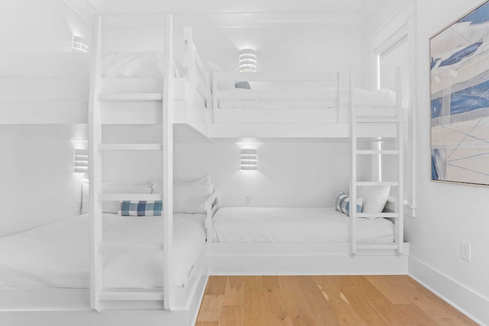 Sleeps 24 Beach Retreat w/ Pool, Rooftop Deck, Steps to Inlet Beach & Near Rosemary, Alys, Seacrest Dining & Shops The Palm 30A by Avantstay