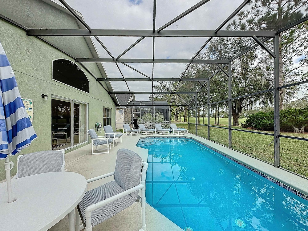 South Facing Pool Home With Golf Course Views
