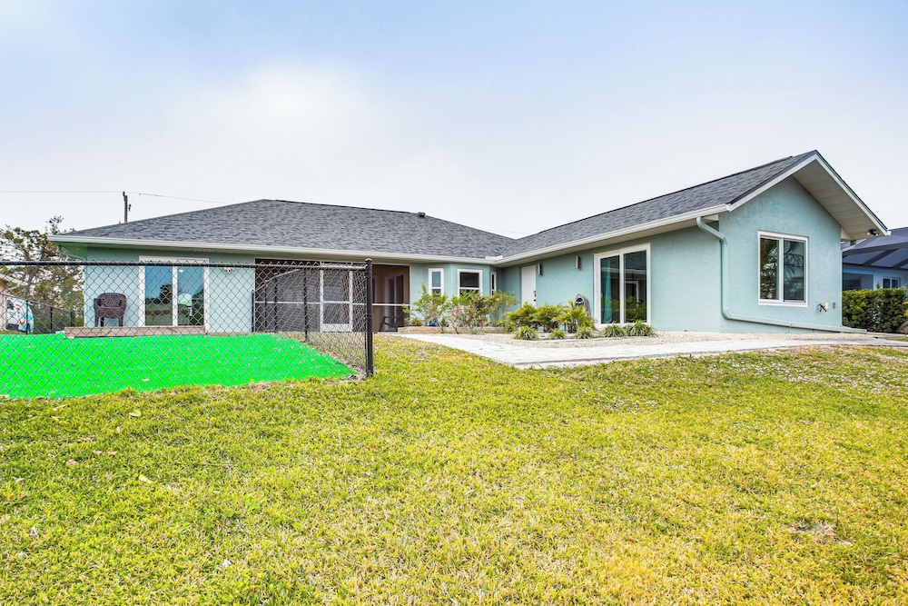 Canal-front Gem w/ Dock & Yard in Port Charlotte!