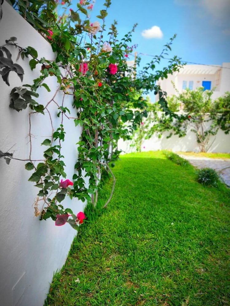 Charming Villa in Midoun, Tunisia With Private Entrance and Stunning Garden View