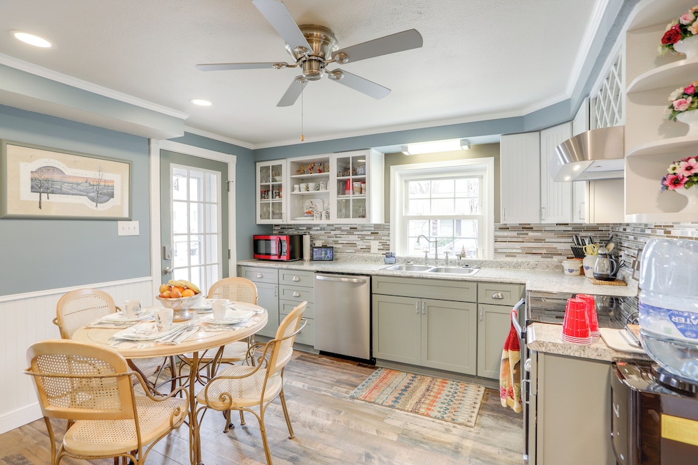 1 Block to Beach: Home w/ Hot Tub in Port Clinton!