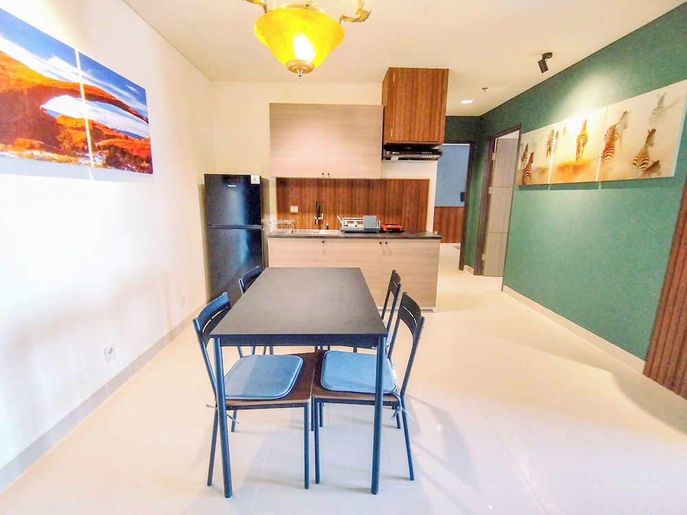 Wonderful Thematic 2BR at Praxis Apartment