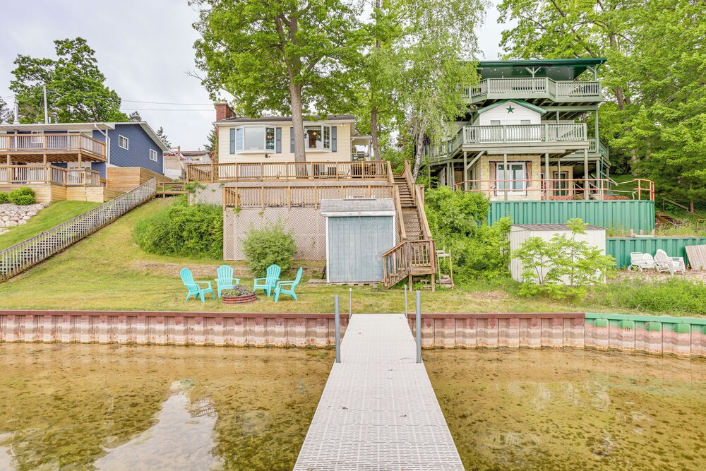 Dock + Views: Scenic Lakefront Escape in Harrison