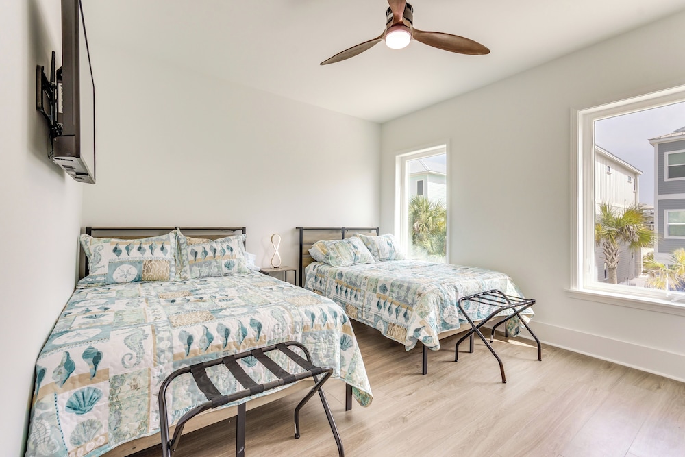 Steps to Beach: New Navarre Home w/ Ocean Views!