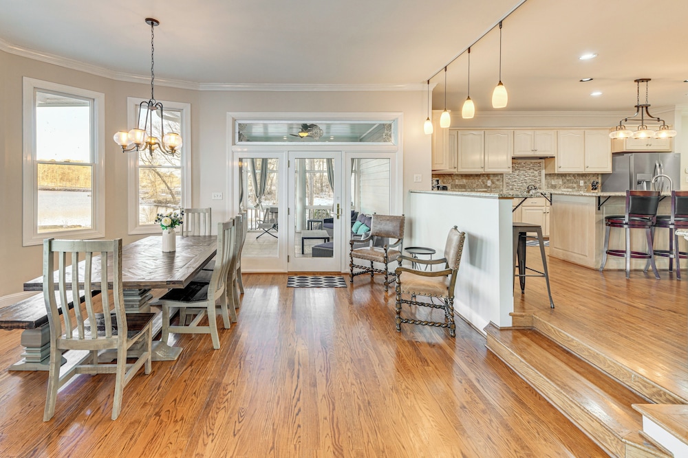 Waterfront Home w/ Dock on Lake Gaston!