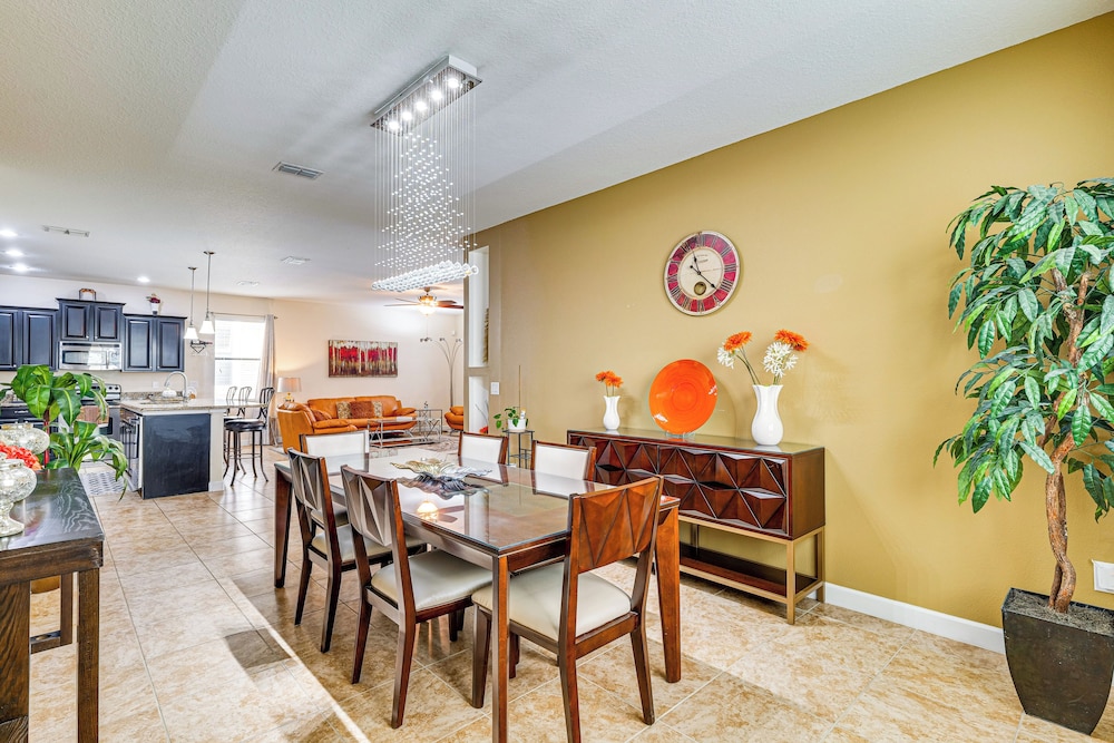 Private Game Room + Pool: Resort Home Near Orlando