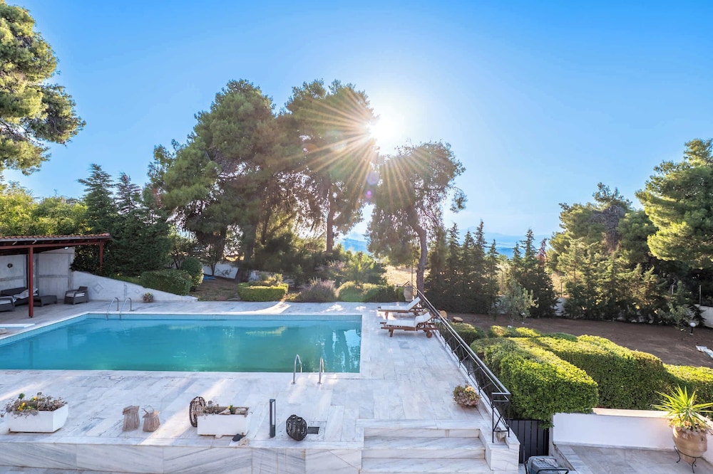 Seaview Villa Cleopatra - Private Pool Tennis