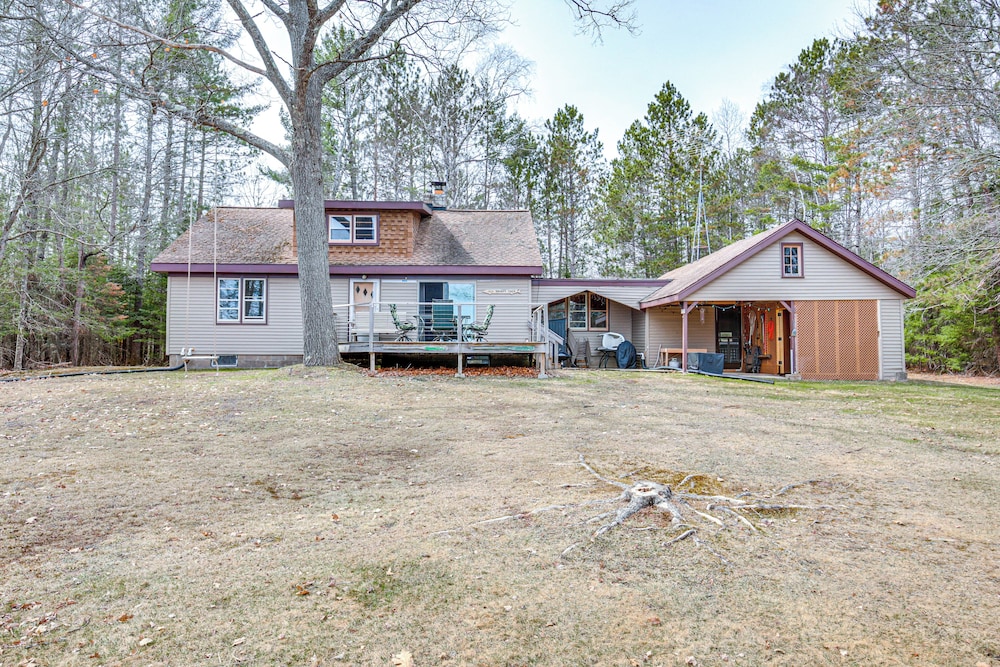 Private Dock, Deck & Yard: Deerskin Lake Retreat!