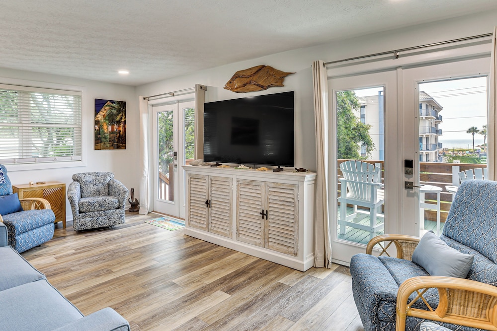 Walk to Ocean: Unit w/ Deck in Fernandina Beach!
