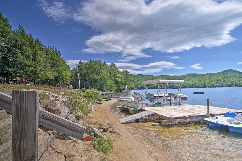 Lakefront Rumney Retreat w/ Shared Dock & Beach!