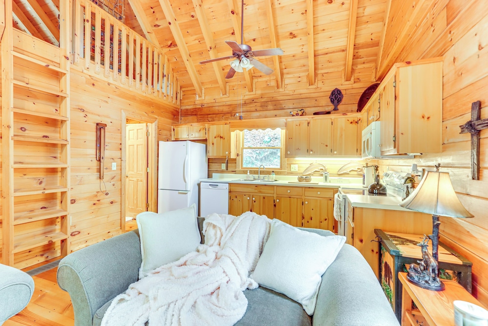 Private Hot Tub: Secluded Ellijay Cabin on River