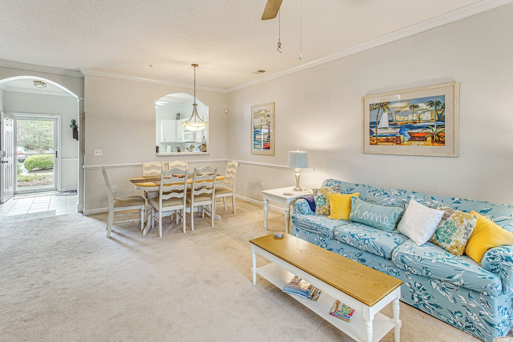 Resort Pool & Golf: Centrally Located NMB Retreat!