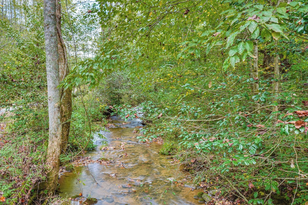 Creekside Cottage w/ Hot Tub: 8 Mi to Lake Chatuge