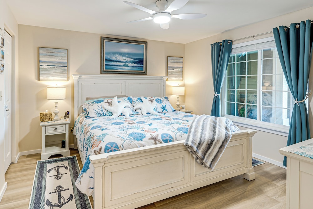 23-mile Canal On-site: Condo in Ocean Shores!