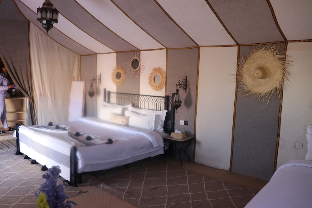 Luxury nomadic tented camp