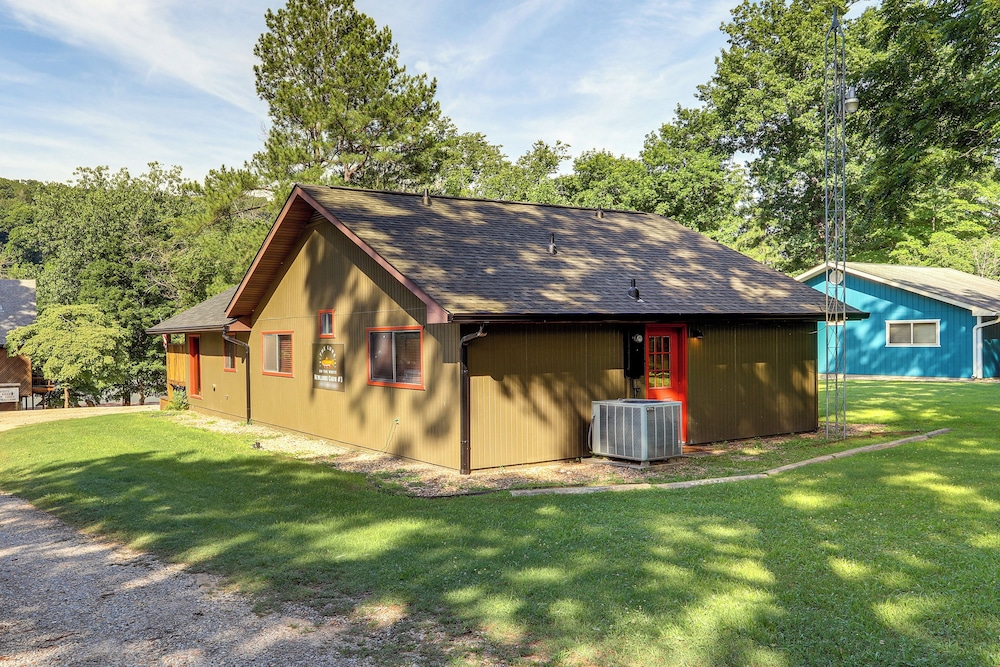 Steps to White River: Cabin Retreat w/ Dock Access