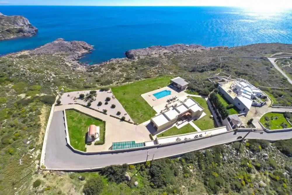 Luxurious sea View Villa Pasithea in Rhodes Greece view 3