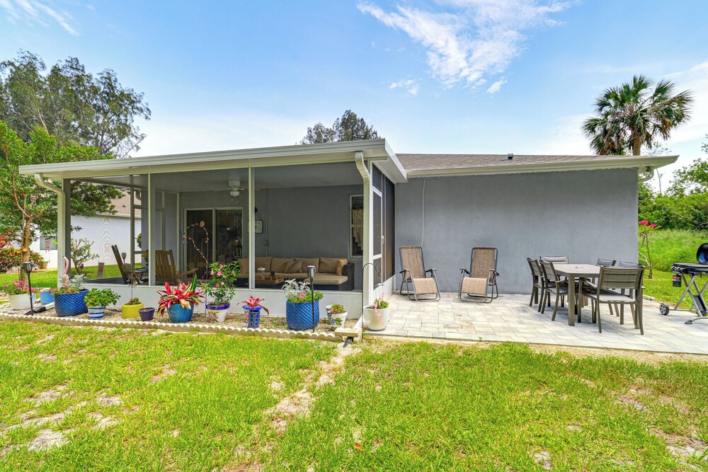 3 Mi to Dtwn Sebastian: Home w/ Furnished Patio!
