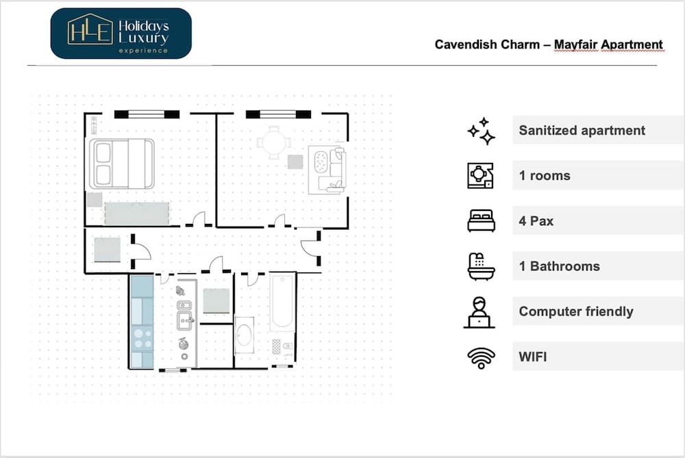 Cavendish Charm Mayfair Apartment