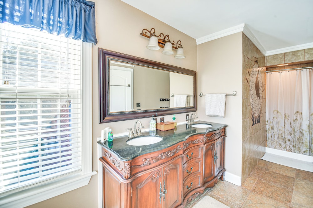 Waterfront Home w/ Dock & Yard in Hampton!
