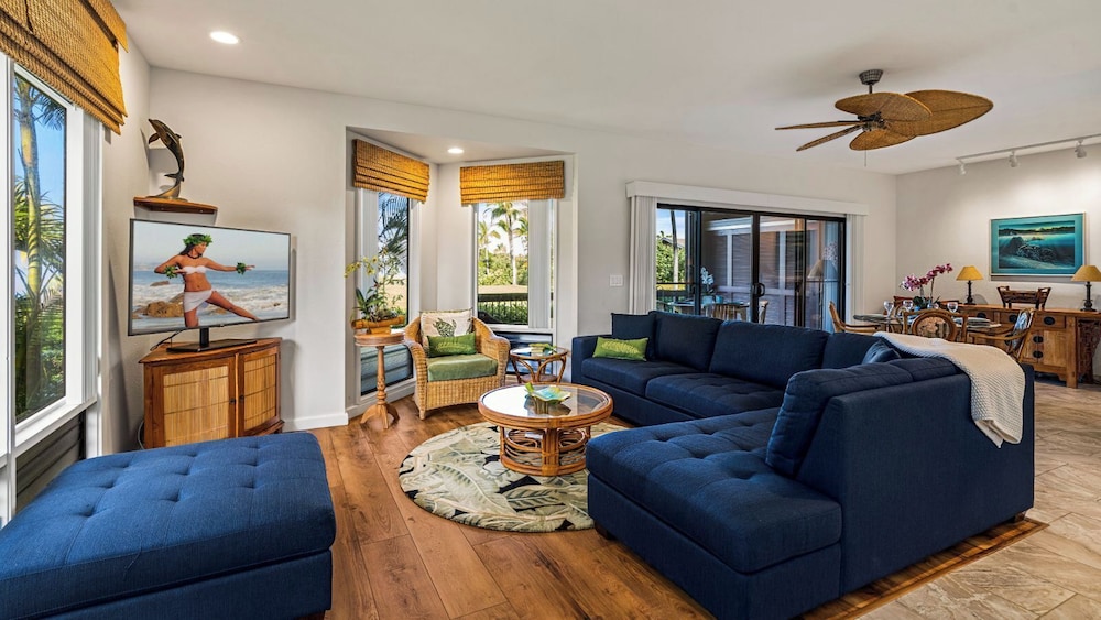 Sunset & Golf Course Views - AC & Wifi - Shady Lanai! - Vrkcv