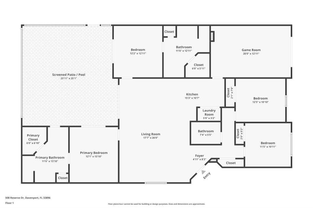 Reserve Retreat - Gated 4br With Pool Near Disney 4 Bedroom Villa