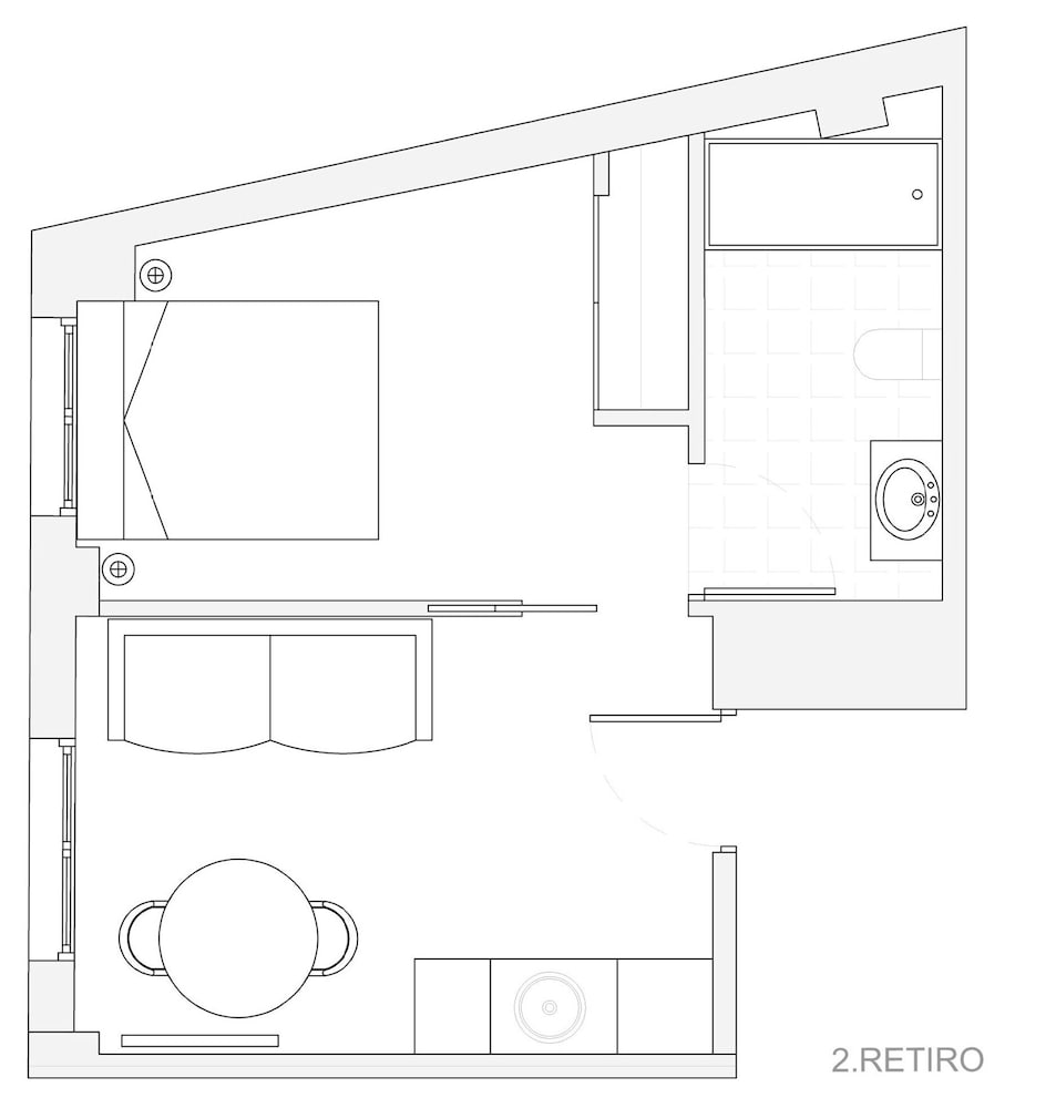 M Pdd2912 Retiro C Modo Apartamento en la Zona