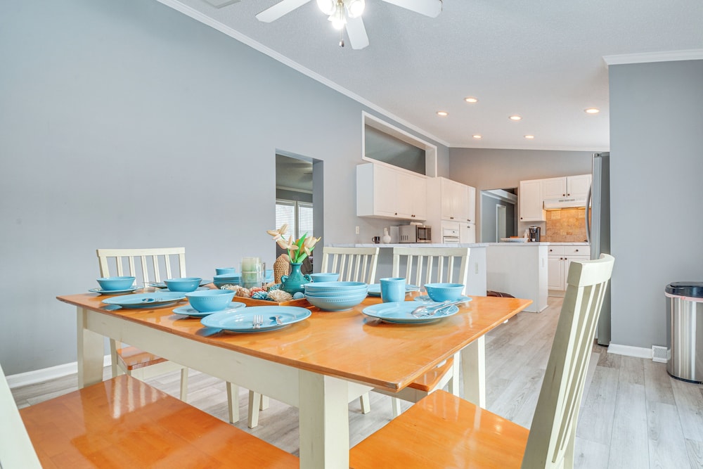 8 Mi to Jordan Lake: Spacious New Hill Home
