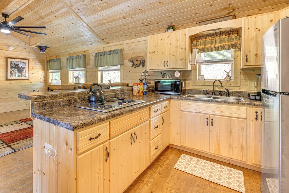 11 Mi to Smoky Mtns: Dog-friendly Sevierville Home