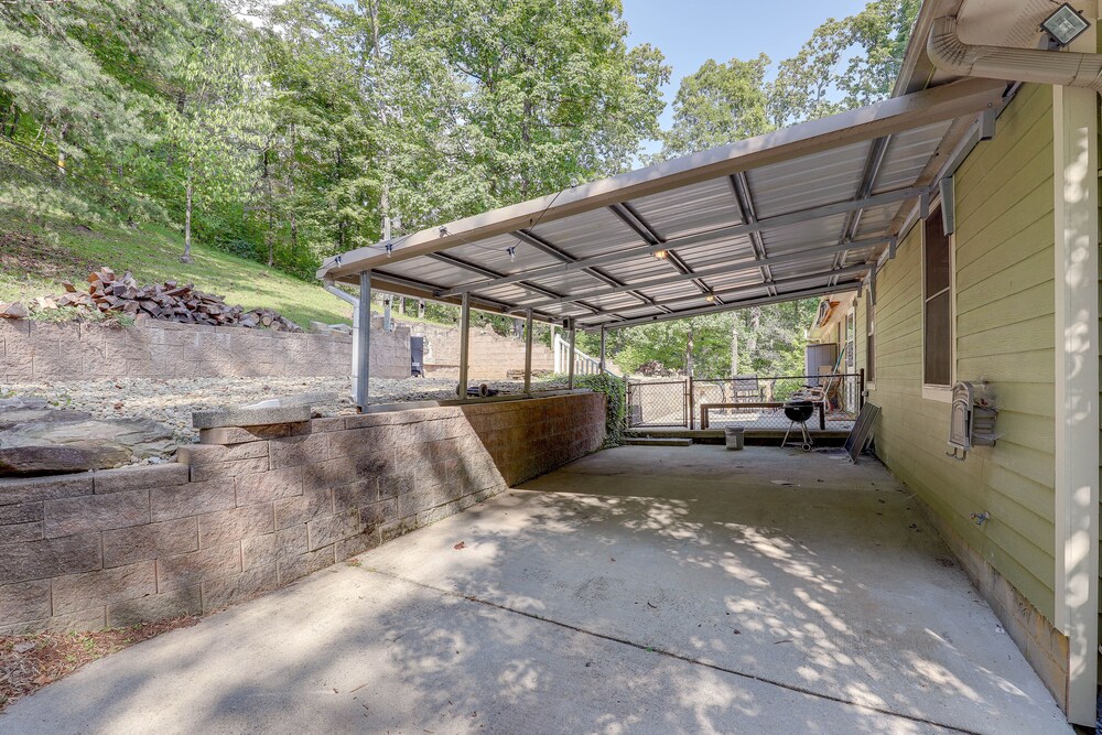 Spacious Lake Lure Family Home w/ Deck & Fire Pit! view 5