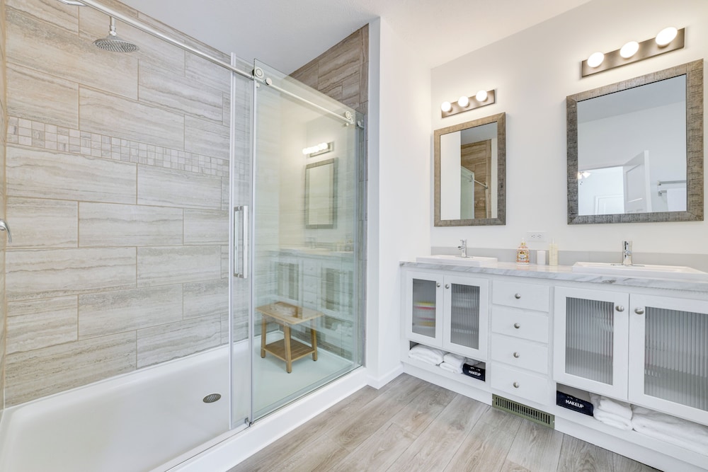 Walk to Beach: Modern Retreat in Presque Isle!